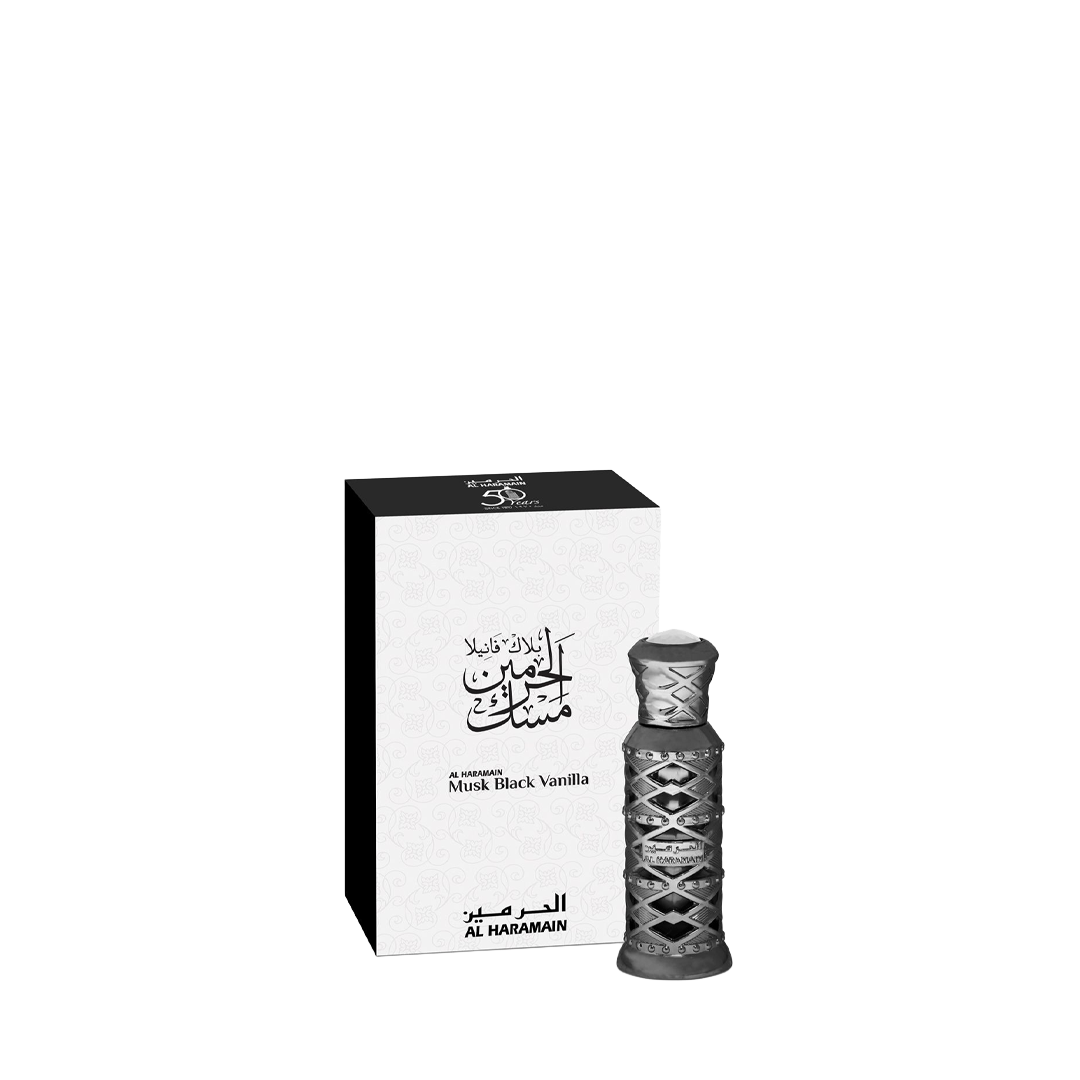 ÓLEO MUSK BLACK VANILLA AL HARAMAIN 12ML